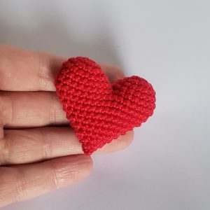 1 Magnet cœur *  magnet de décoration au crochet ❤️❤️❤️❤️