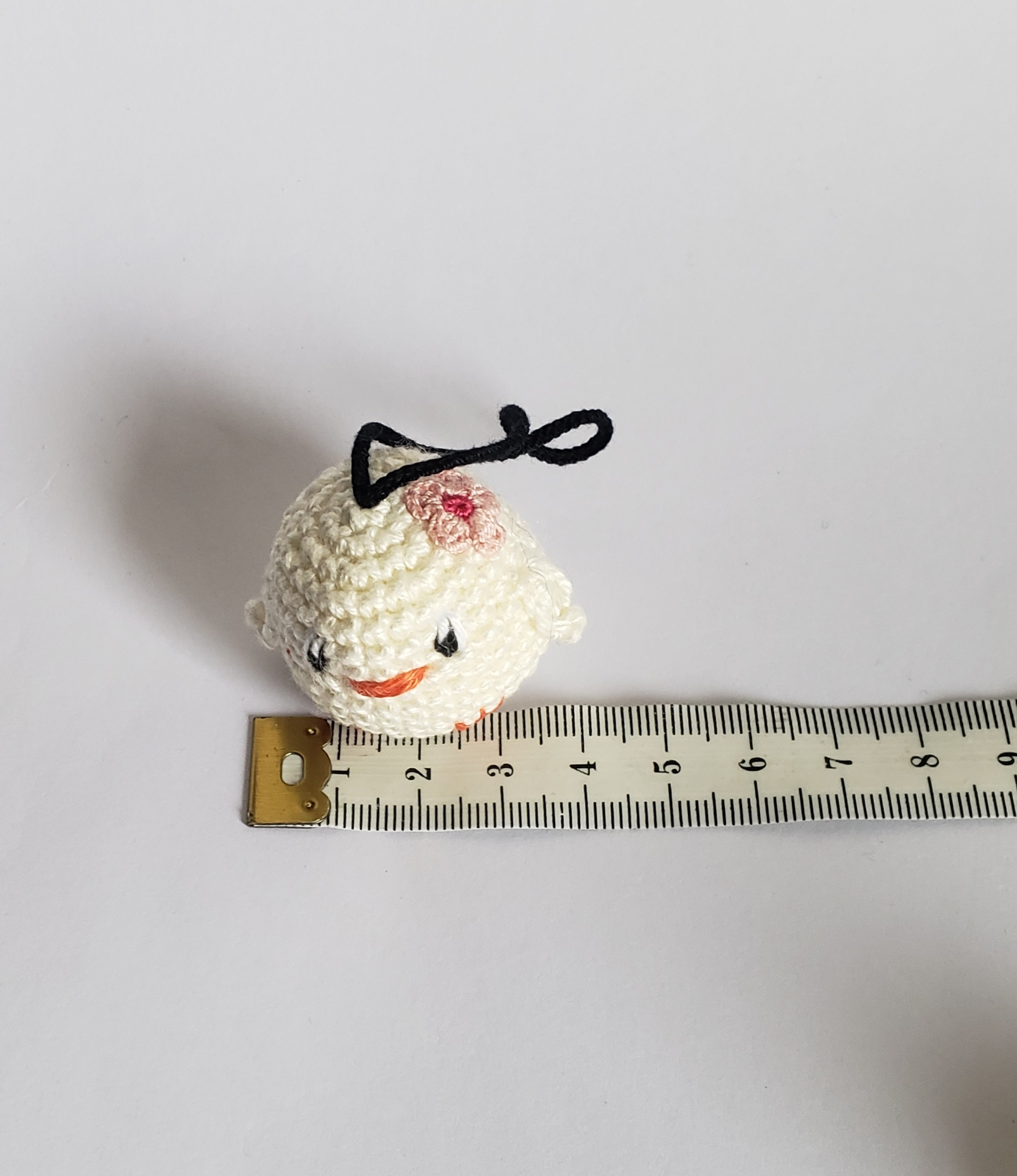 poussin amigurumi kawaii pour votre porte clés, bébé oiseau Kawaii Animal avec une attache au crochet, cadeau fête ou remerciement – Image 6
